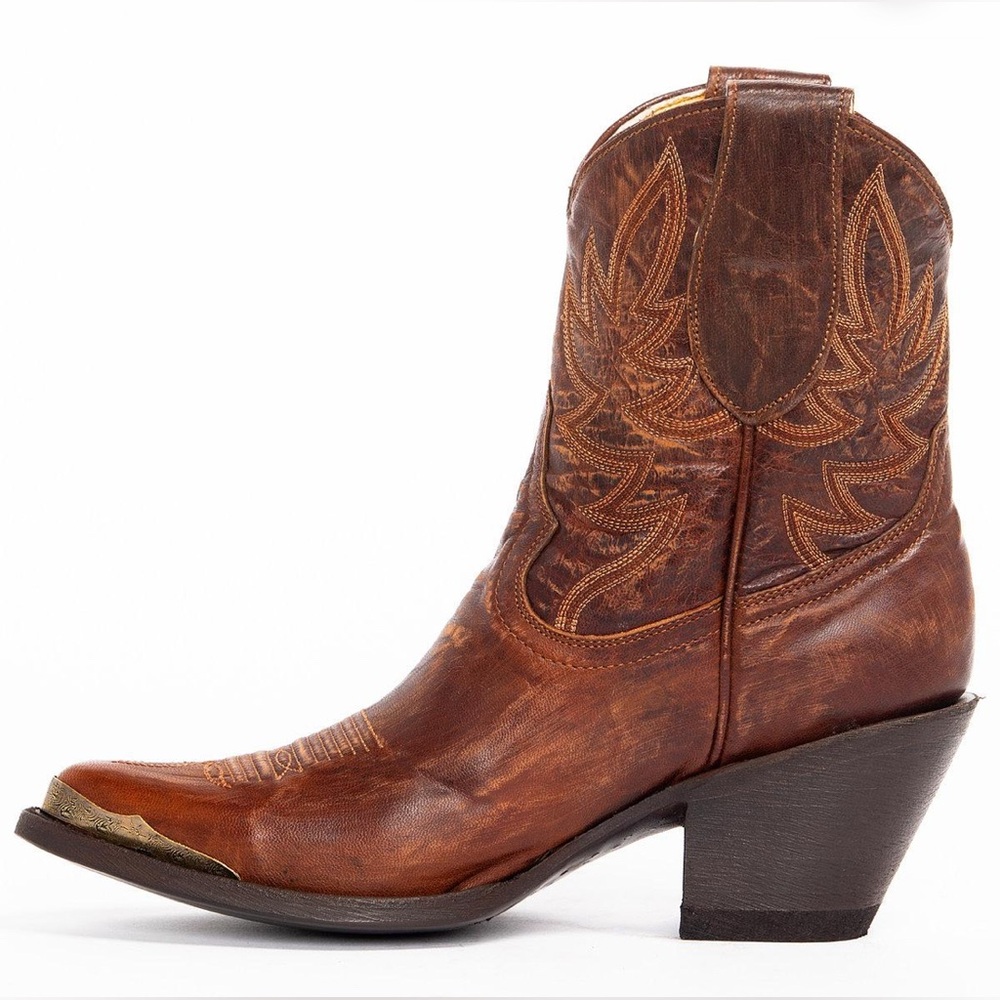 Idyllwind Brown Leather Western Heeled Cowboy Boot